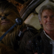 Han y Chewie 30 años después de Return of the Jedi, durante los acontecimientos de The Force Awakens.
